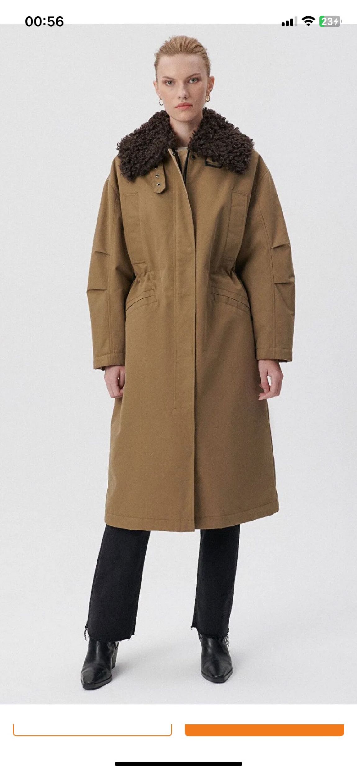 Mavi Haki Yaka Parka — görsel 2/6
