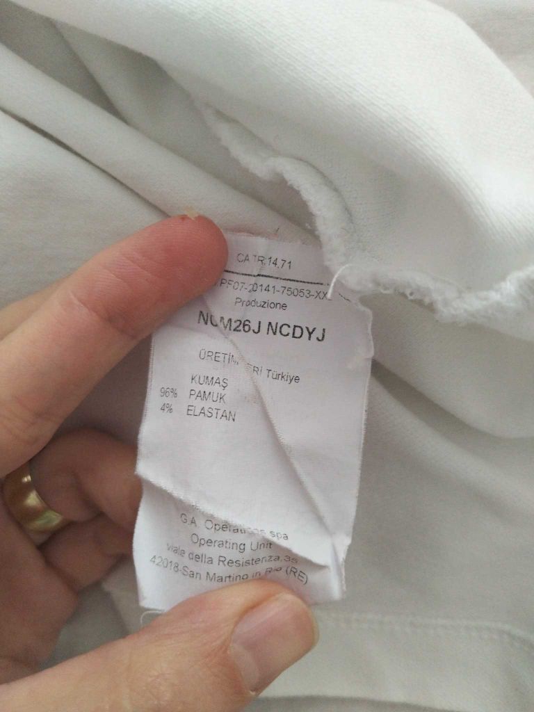 Armani Beyaz Polo Yaka Tişört — görsel 6/6