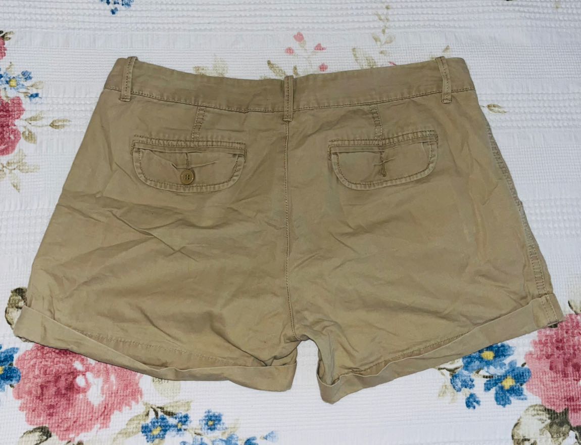 Y2k Vintage Micro Bej Şort — görsel 3/9