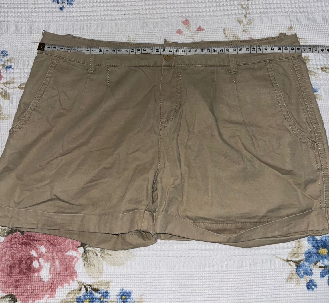 Y2k Vintage Micro Bej Şort — görsel 8/9
