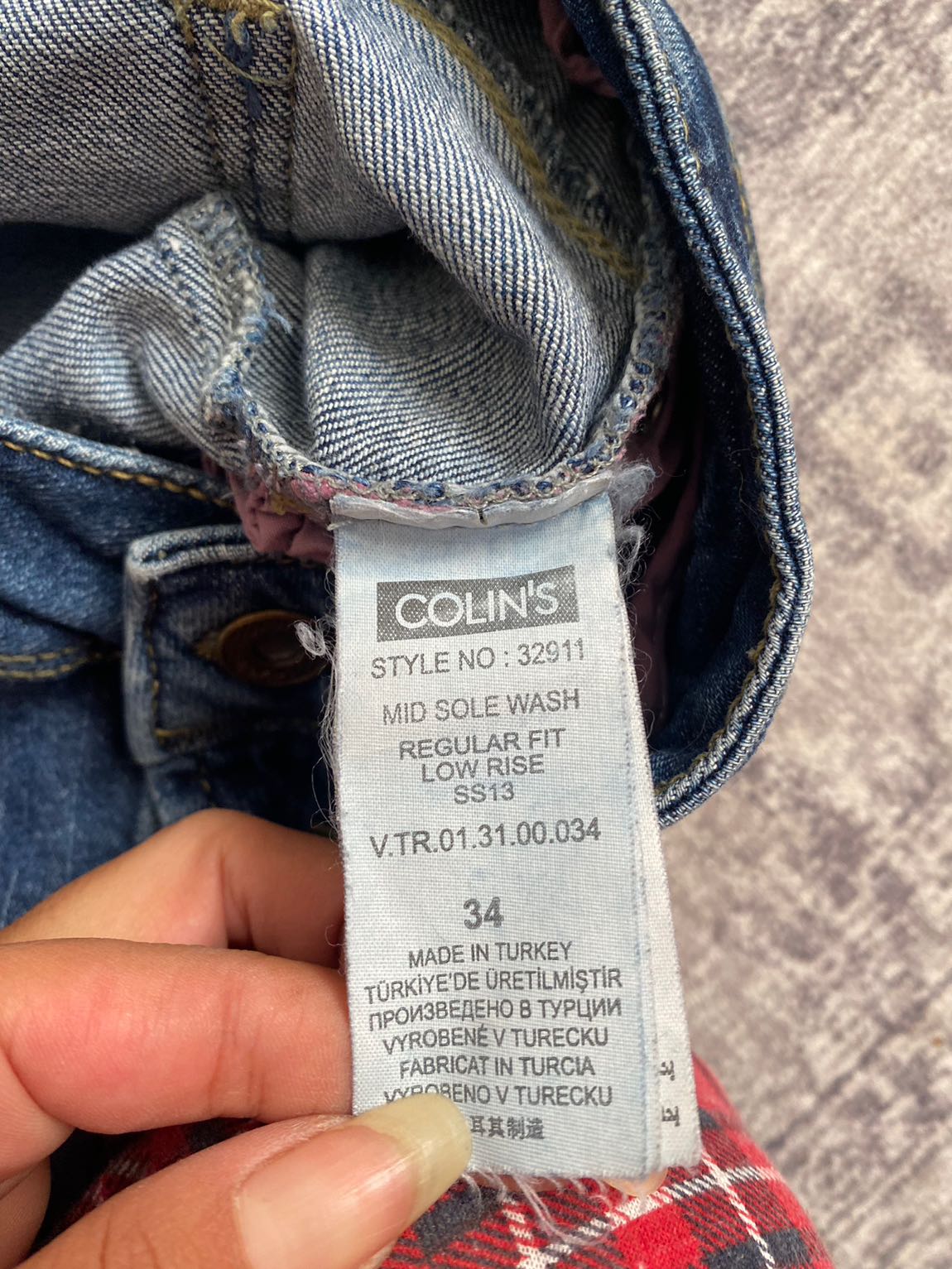 Colin’s Mavi Kot Şort — görsel 6/6