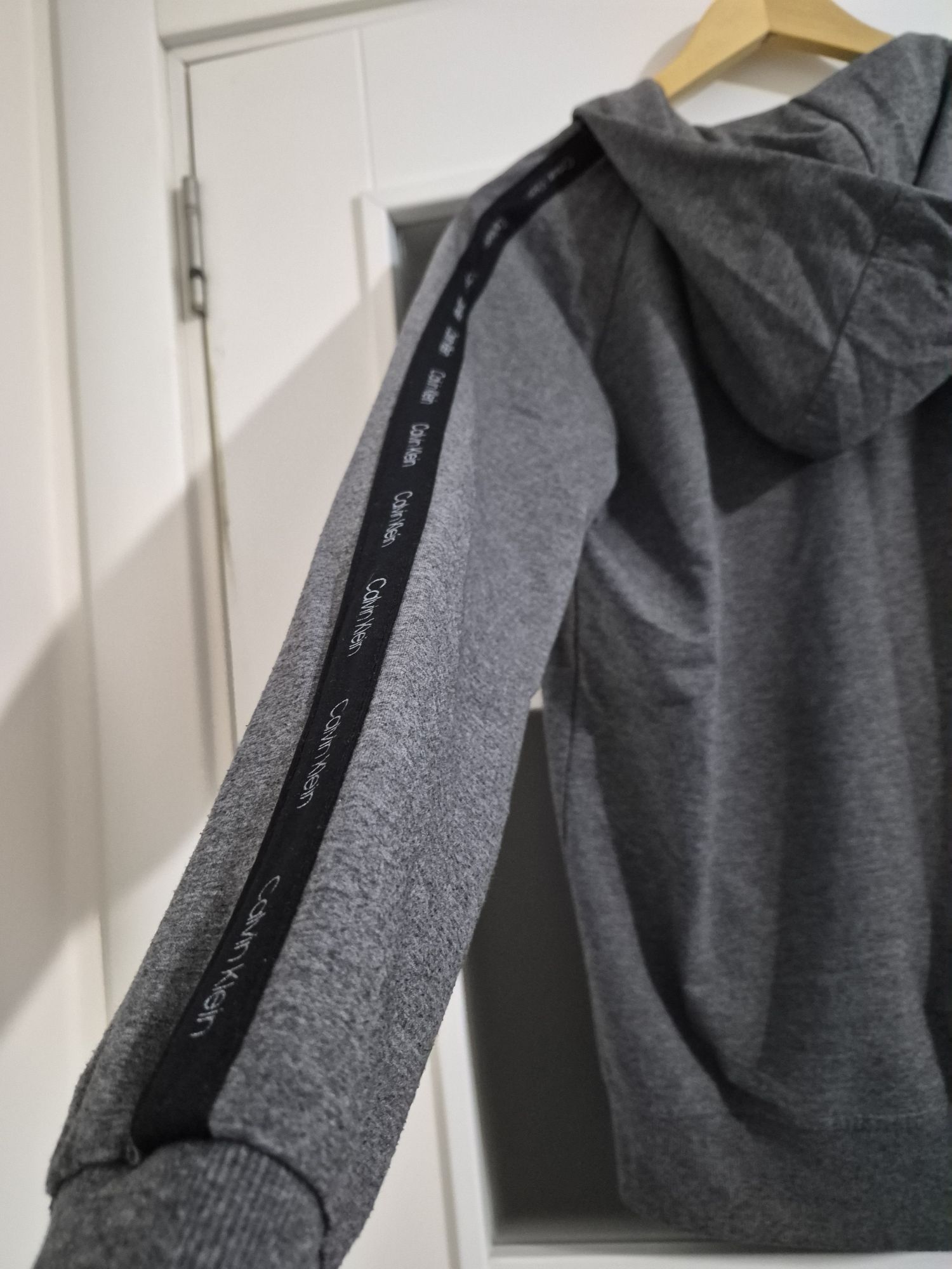 Calvin Klein Gri Fermuarlı Sweatshirt — görsel 7/9