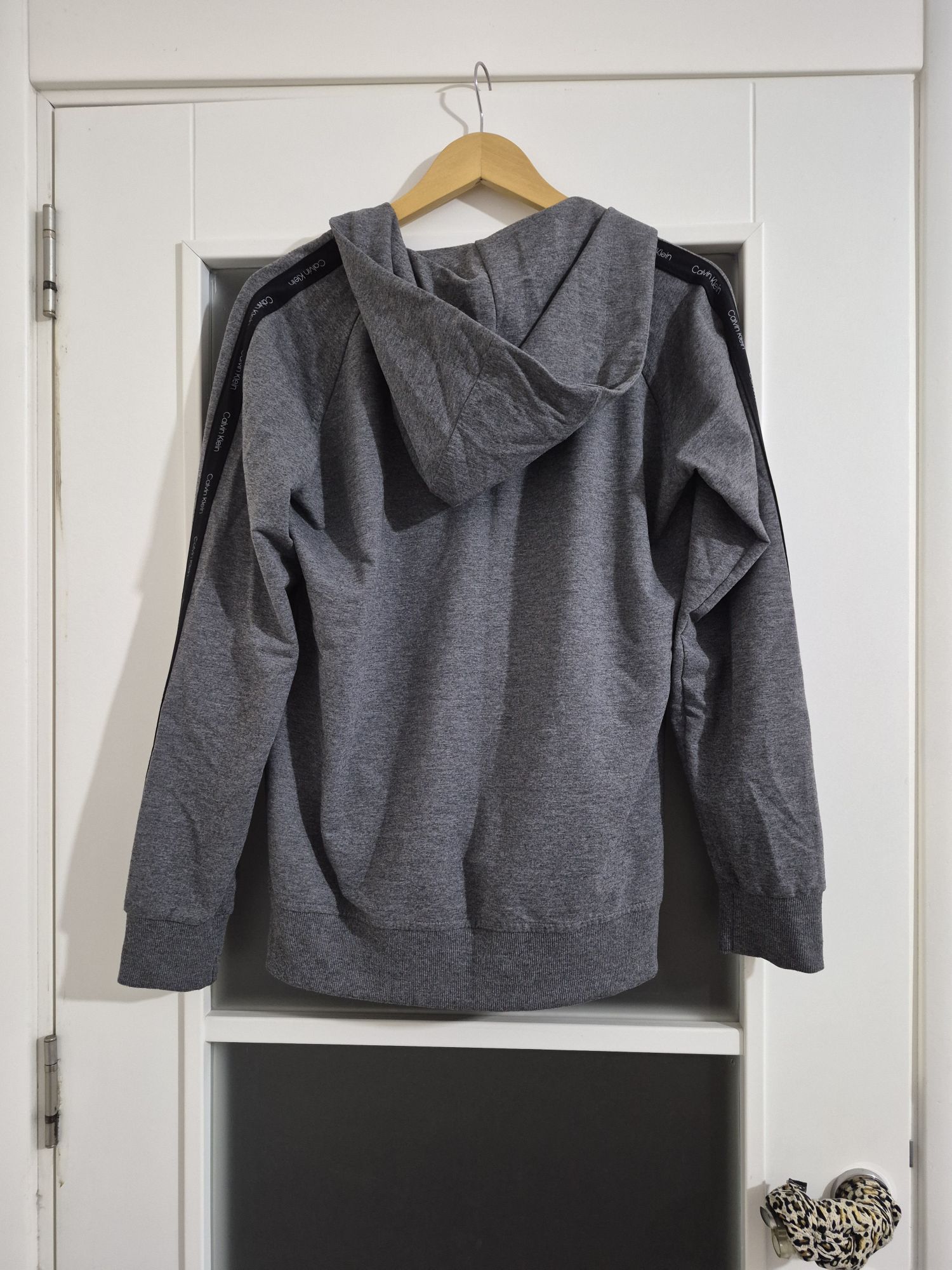Calvin Klein Gri Fermuarlı Sweatshirt — görsel 6/9