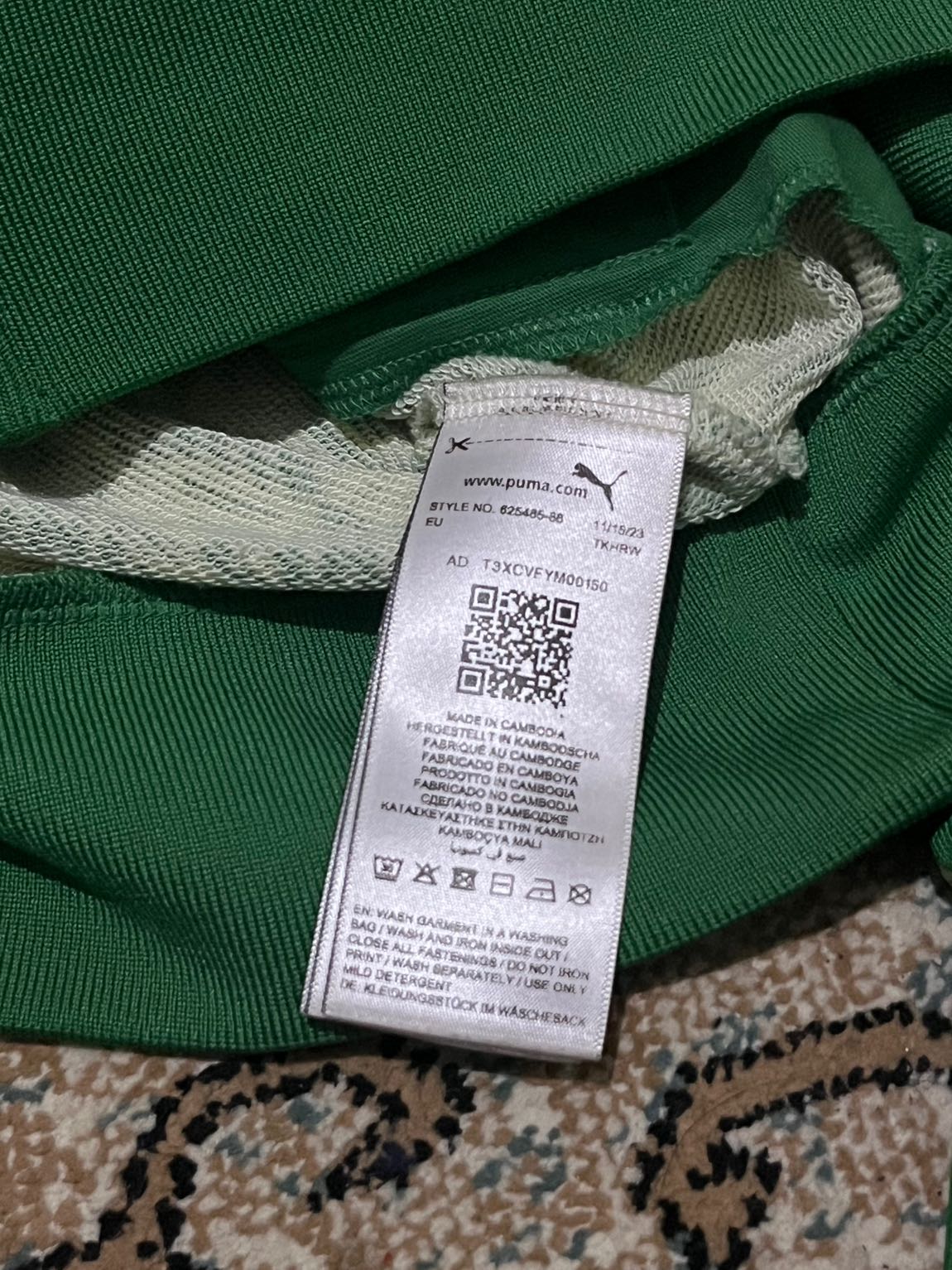 Puma Monogram Fermuarlı Sweatshirt — görsel 5/5