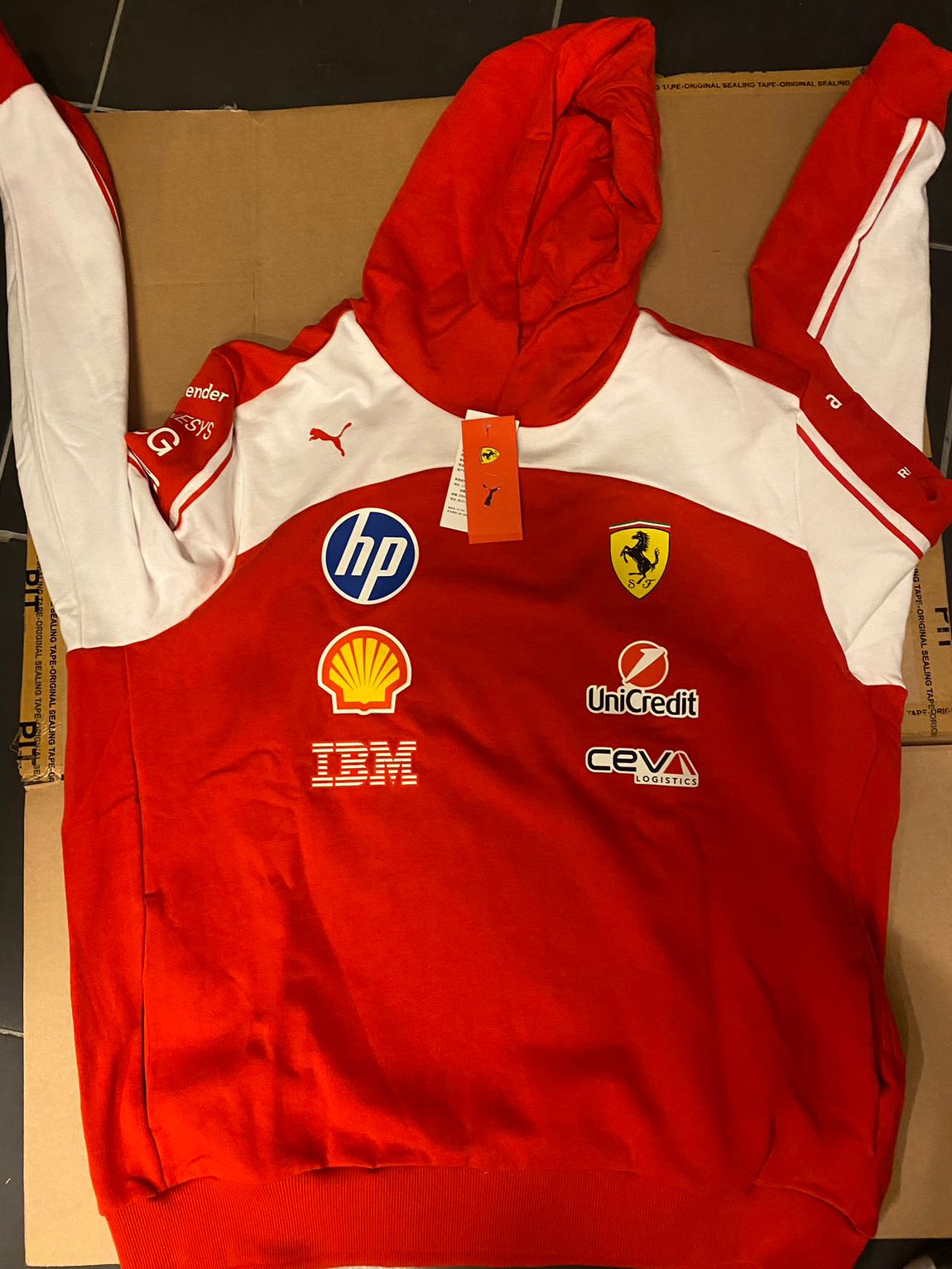 Ferrari Sweatshirt 0 etiketli bdnler mct — görsel 3/4