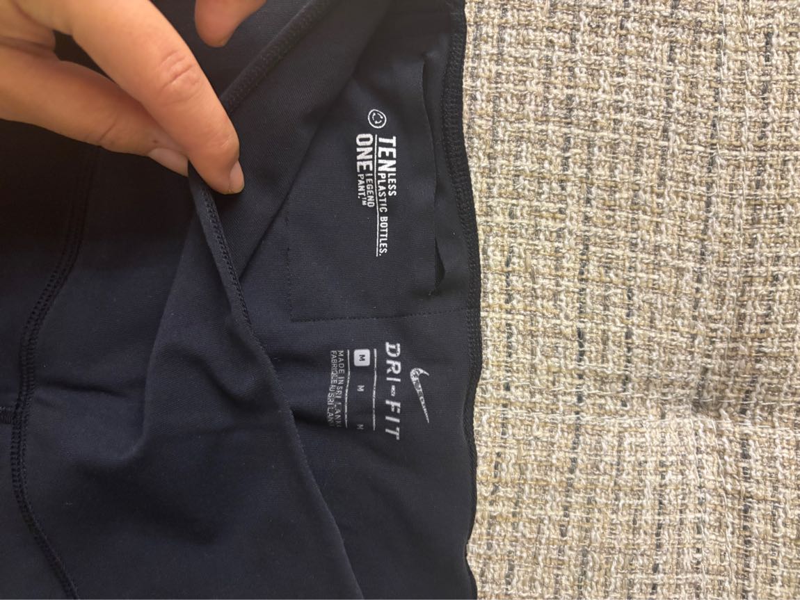 Nike Siyah Spor Tayt — görsel 3/5