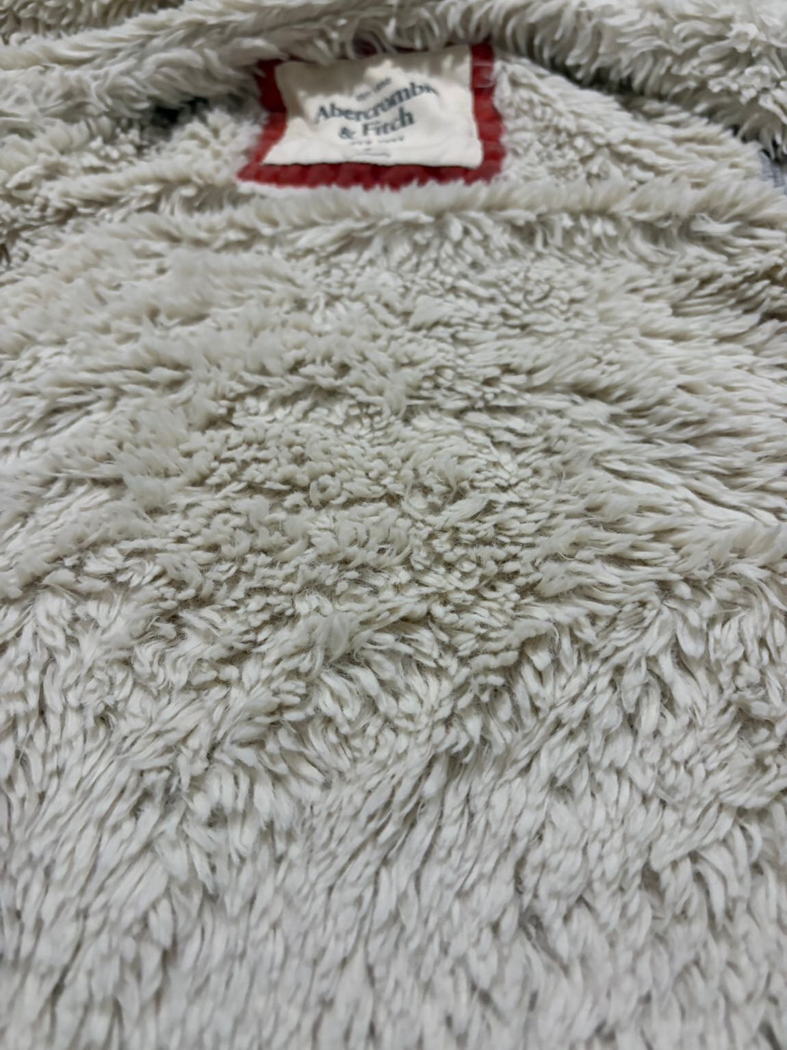 Abercrombie y2k fur kúrklu sweatshirt — görsel 5/8