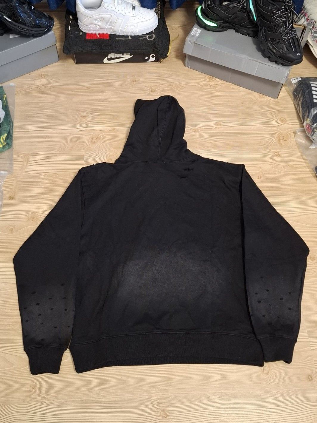 Valley Dreams Siyah Kapüşonlu Sweatshirt — görsel 7/11