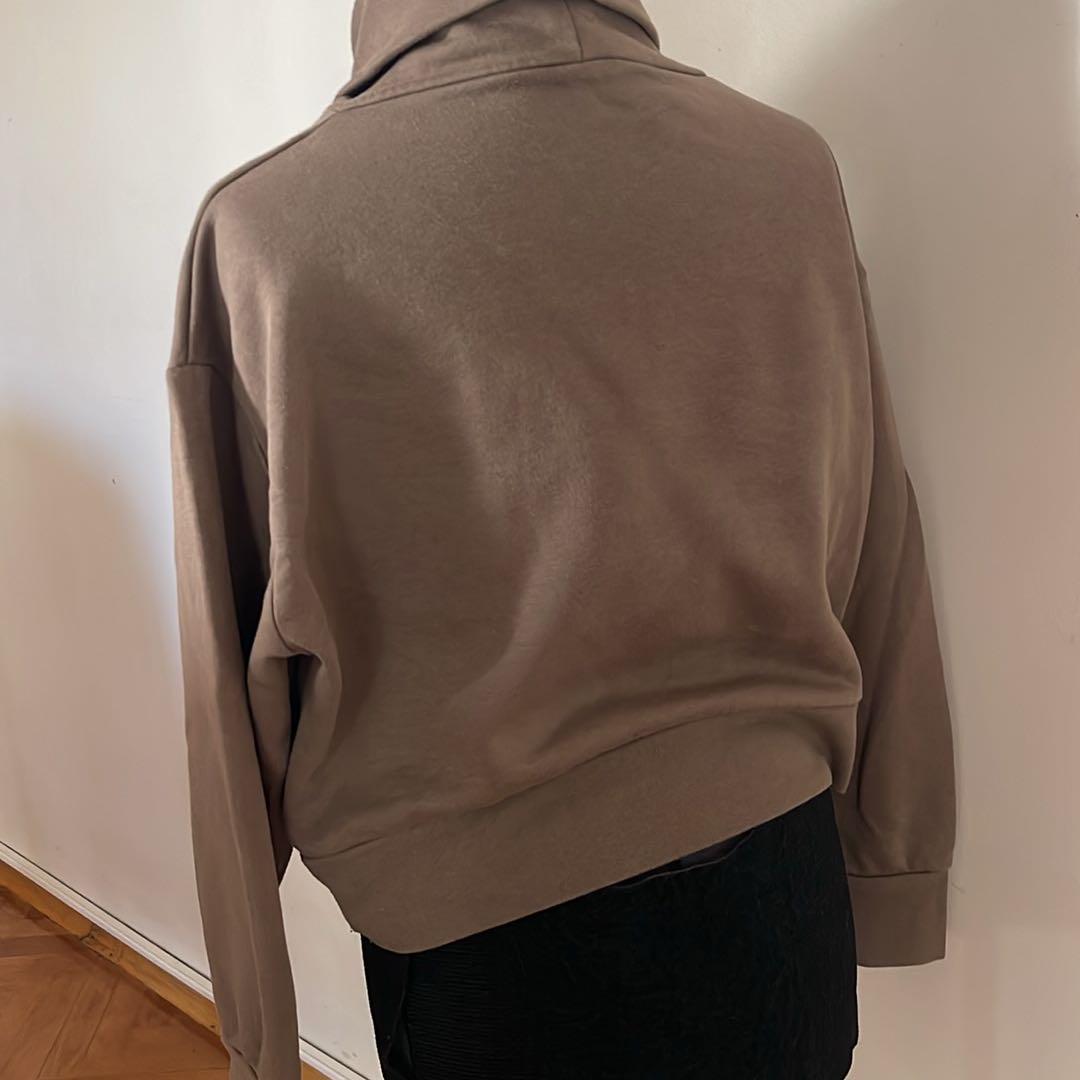 ZARA Balıkçı Yaka Sweatshirt — görsel 4/9