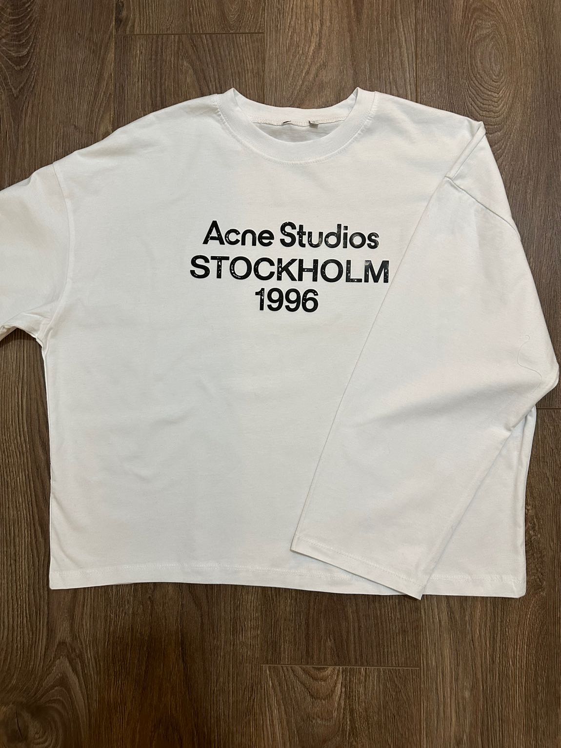 Acne Studios Tişört Uzun Kollu Long Slee — görsel 2/4