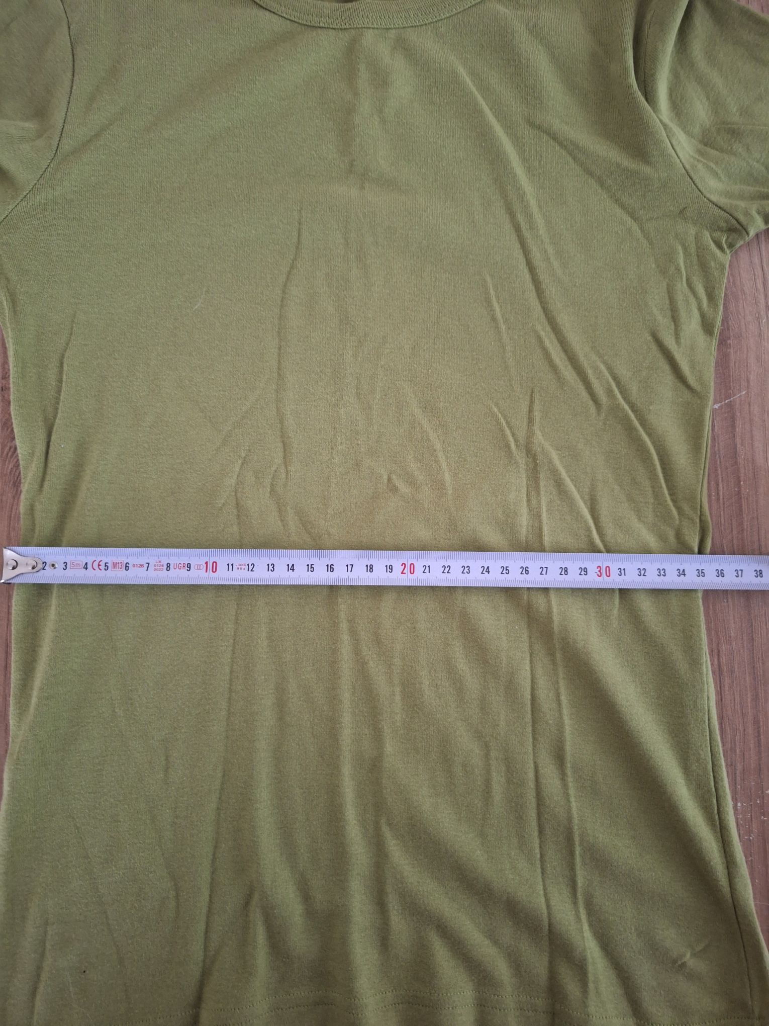 Y2K Slim fit basic Yeşil uzun kol Tisort — görsel 6/10