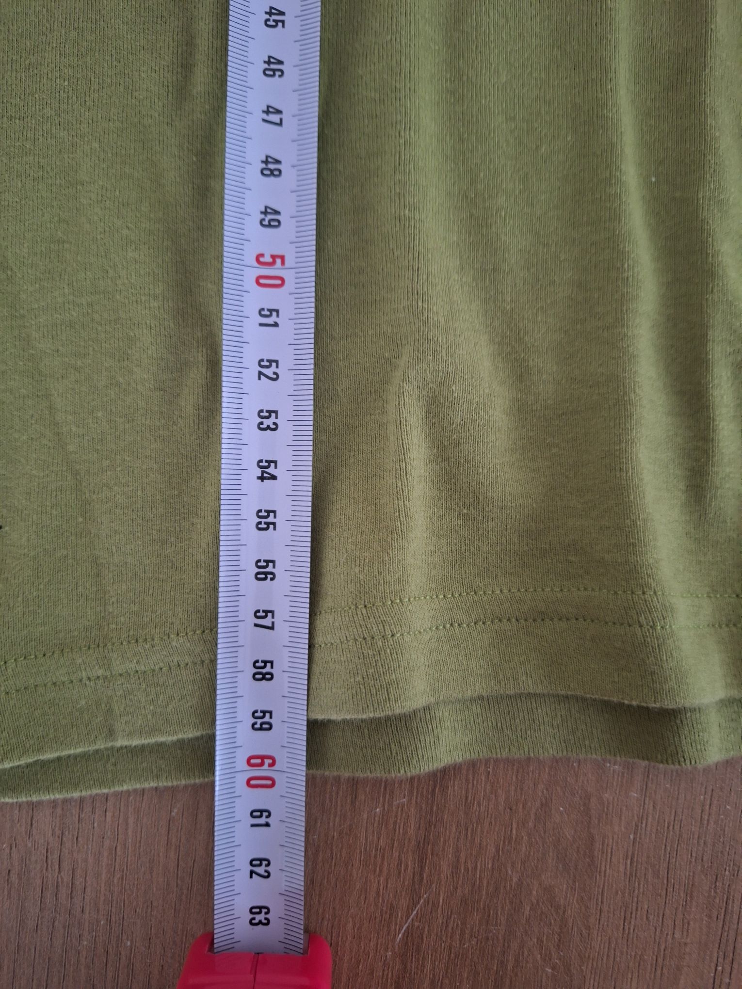 Y2K Slim fit basic Yeşil uzun kol Tisort — görsel 9/10