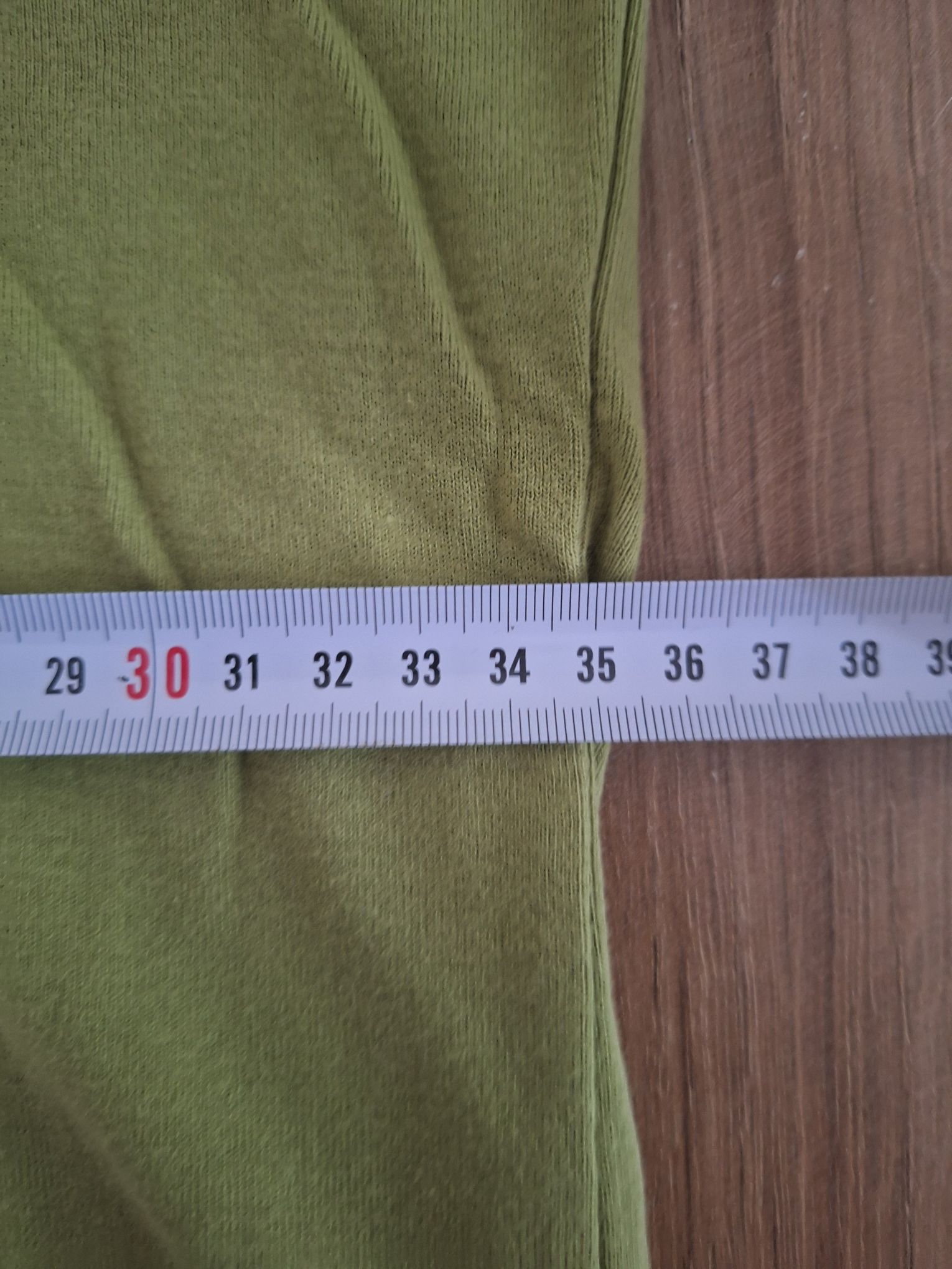 Y2K Slim fit basic Yeşil uzun kol Tisort — görsel 7/10
