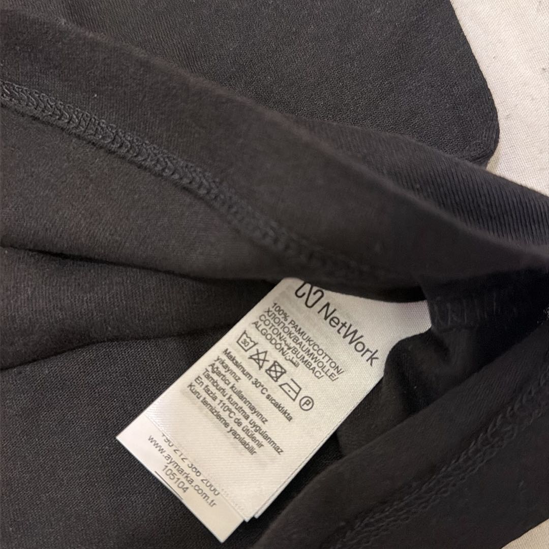 Network Siyah Taşlı T-Shirt — görsel 3/4