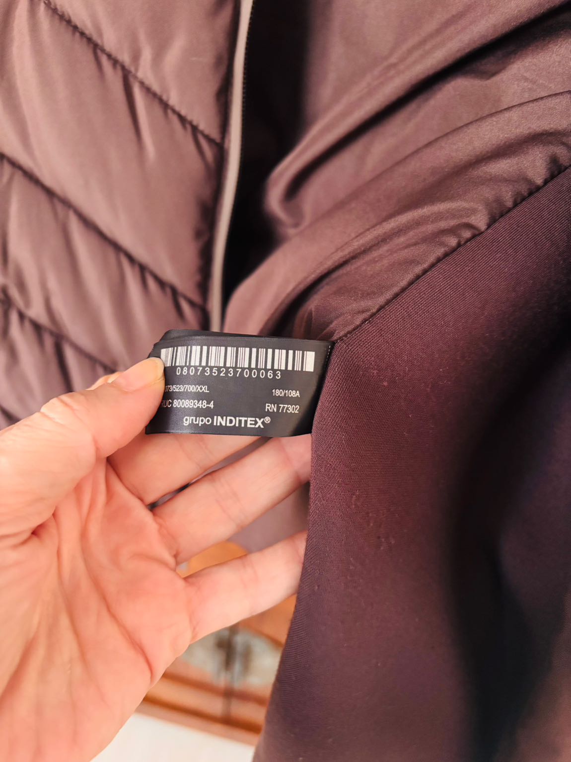 ZARA Kapüşonlu ceket — görsel 7/8