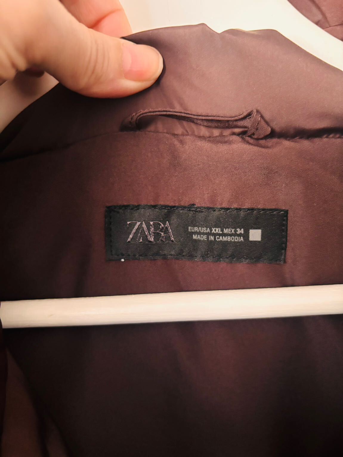 ZARA Kapüşonlu ceket — görsel 8/8