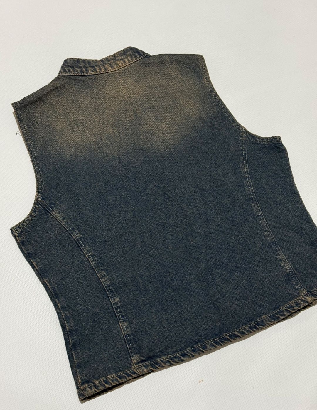 ZARA MODELİ KADİN KOT YELEK — görsel 5/5