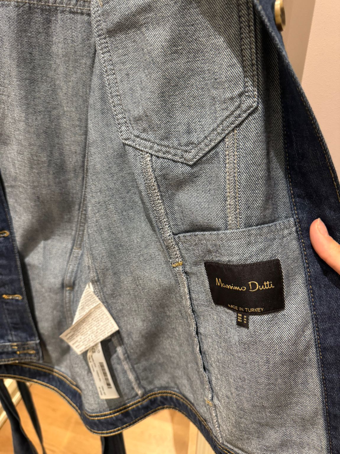 Massimo Dutti Kot Yelek — görsel 2/4