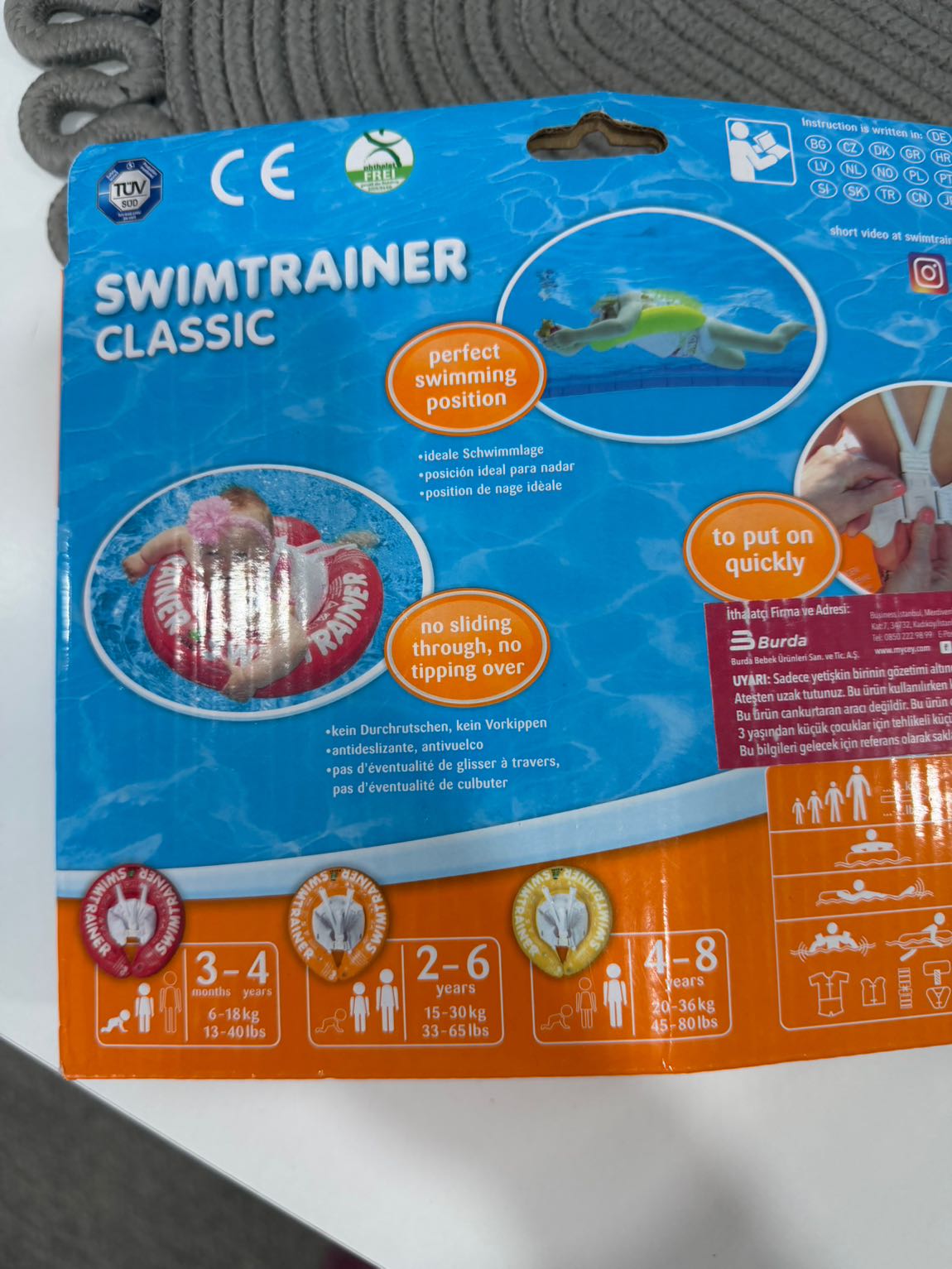 Swimtrainer Yüzme Simidi — görsel 6/7