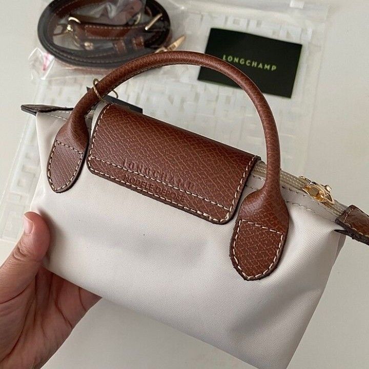 Longchamp bej xs Çanta — görsel 3/3
