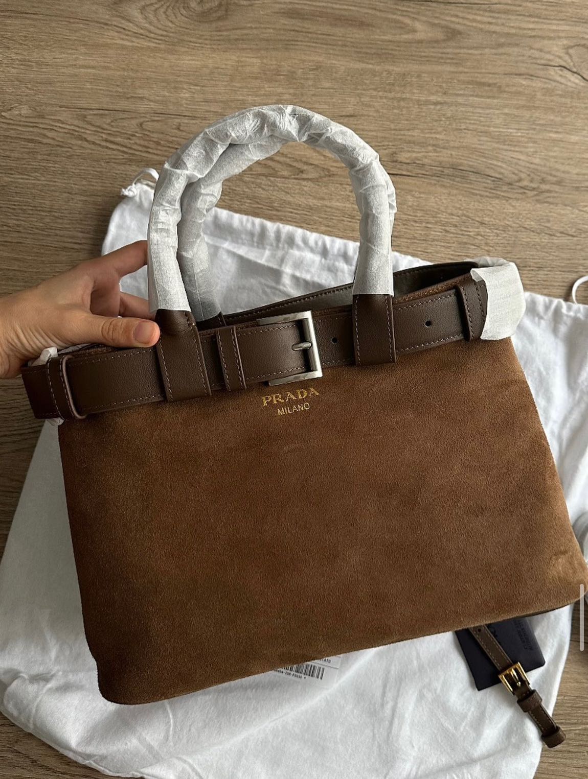 Prada Suede Bag — görsel 2/2