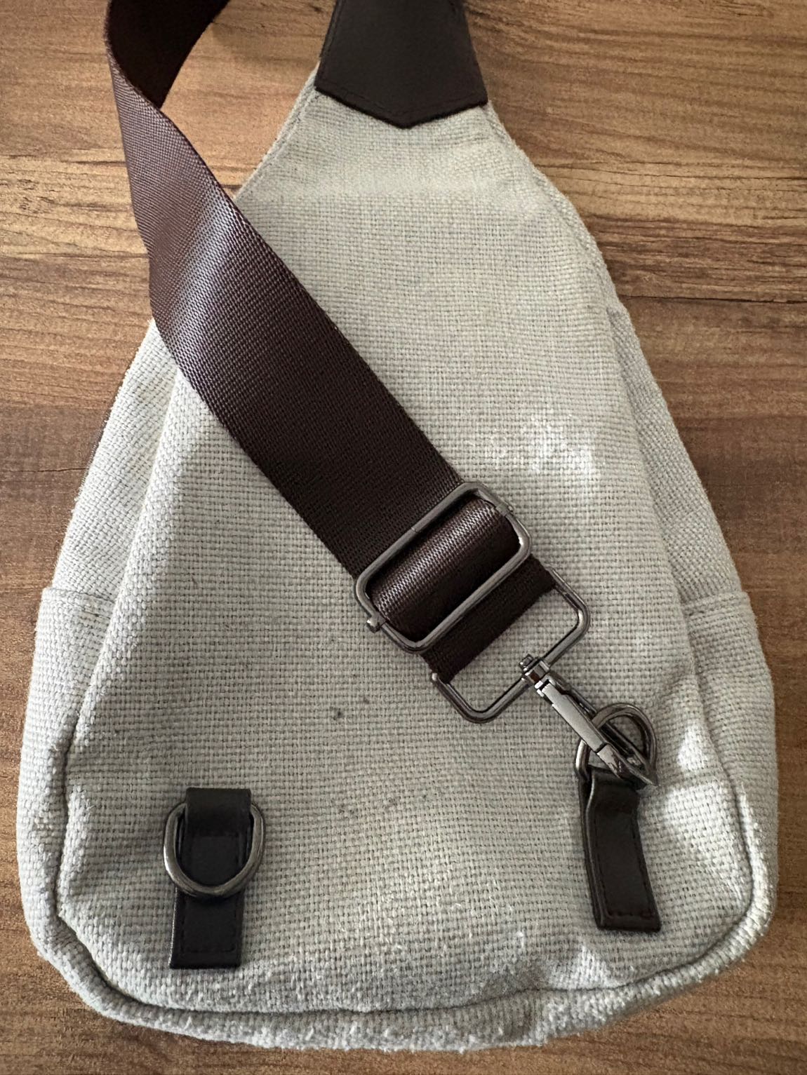 Ekru Askılı Çanta Mudo - Unisex — görsel 3/4