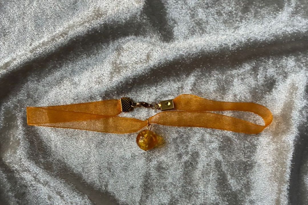 Turuncu Choker Kolye — görsel 2/2