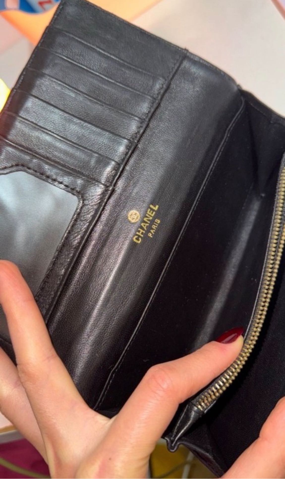 Chanel Siyah Seri Cüzdan — görsel 5/7