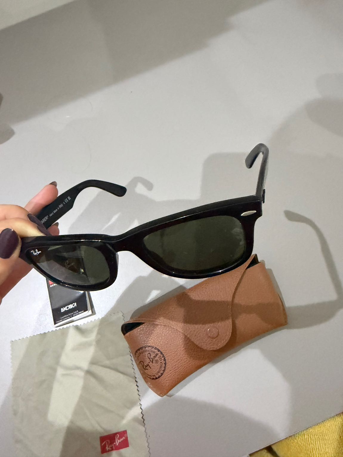 Ray-Ban Siyah wayferer Güneş Gözlüğü — görsel 2/3