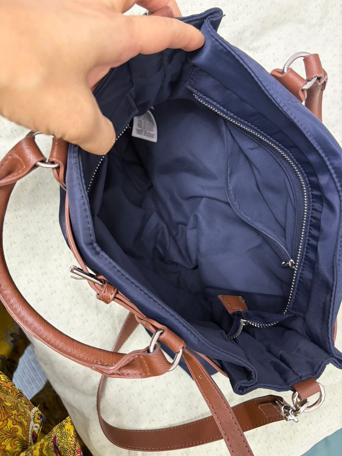 Mavi jeans kadın omuz çantası — görsel 5/5