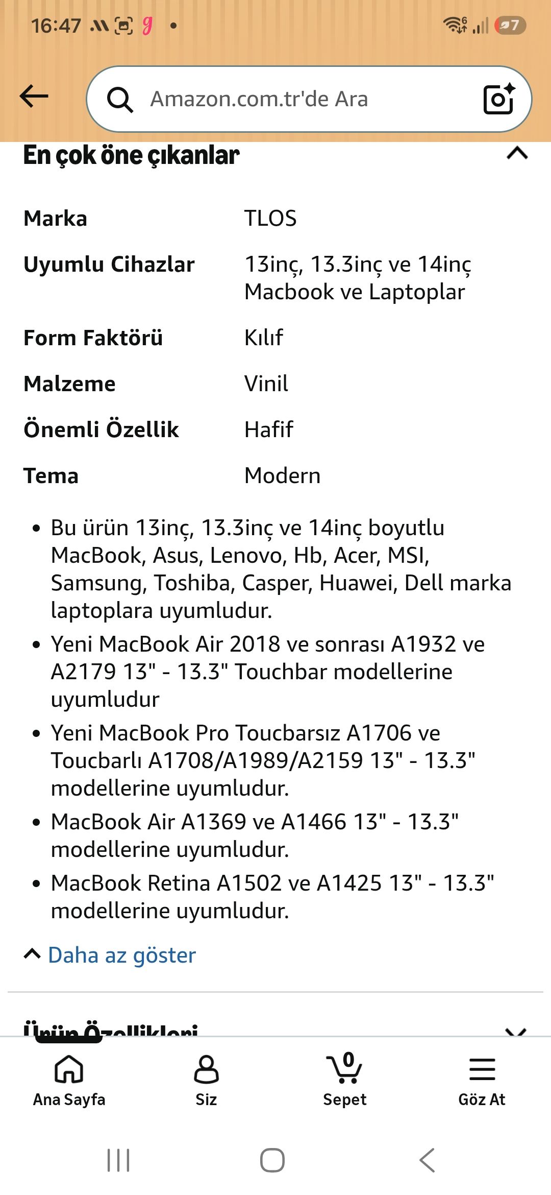 macbook notebook Kılıfı / Çantası — görsel 5/5
