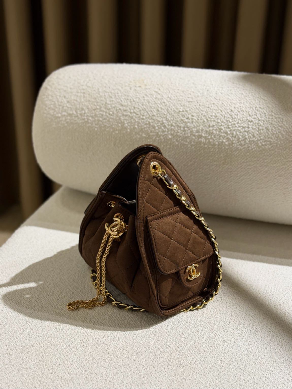 Chanel süet 25 mini — görsel 4/20
