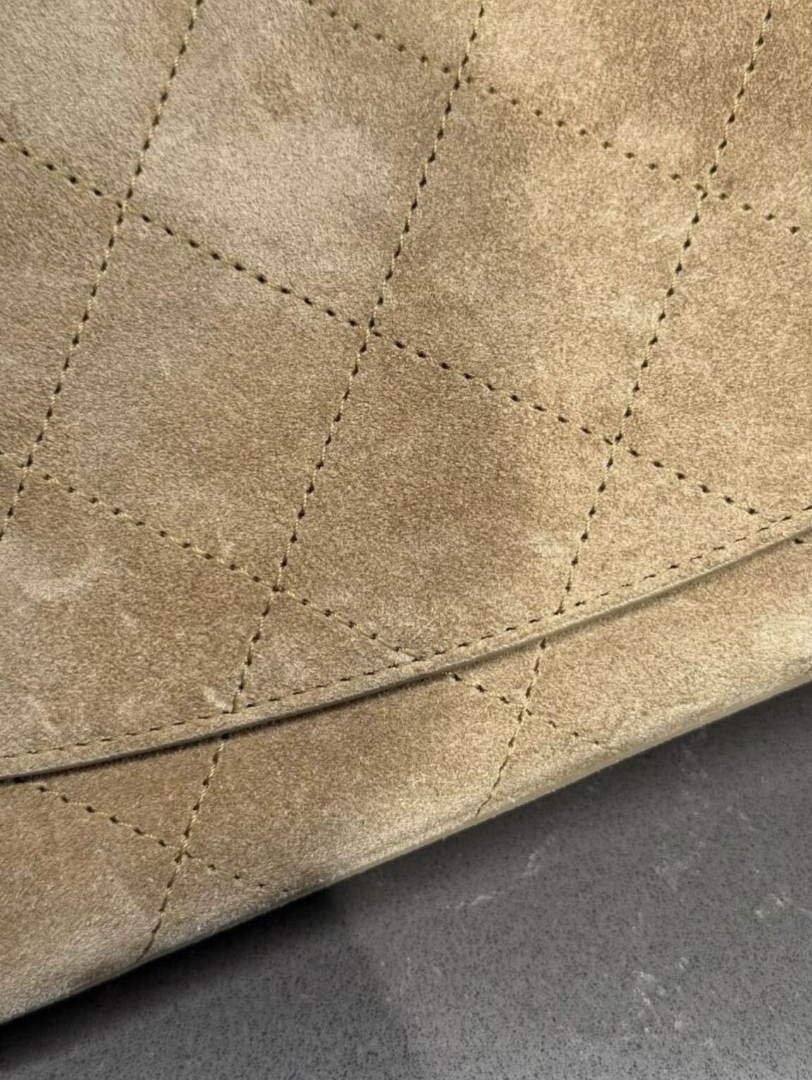 Chanel Maxi Flap Suede Bag — görsel 7/7