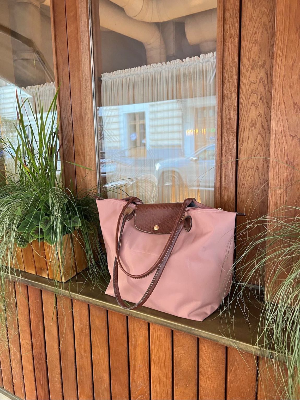 Longchamp Pembe Omuz Çantası ilan açtırı — görsel 4/4
