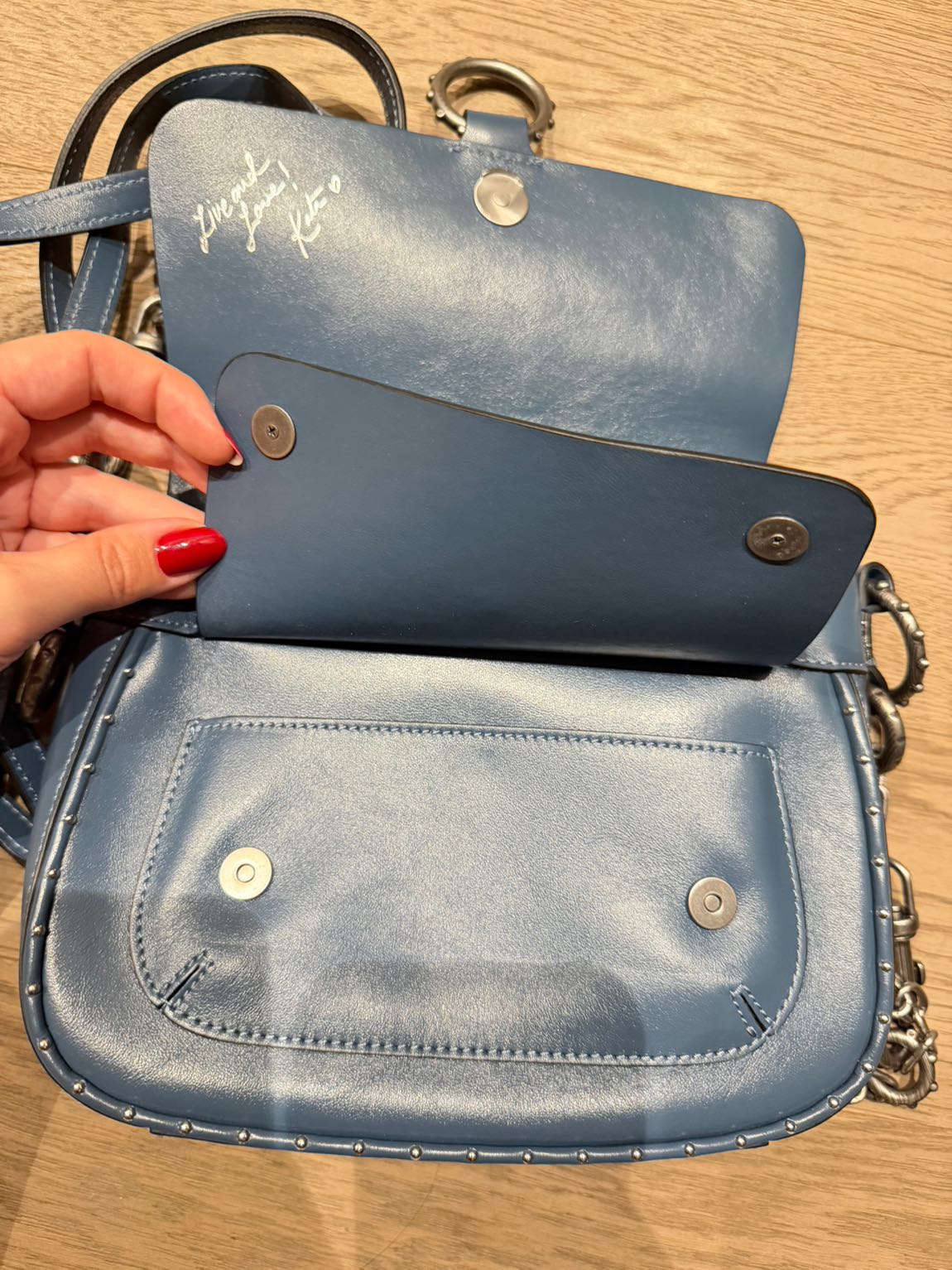 Zadig & Voltaire xKate Moss Deri Çanta — görsel 6/10