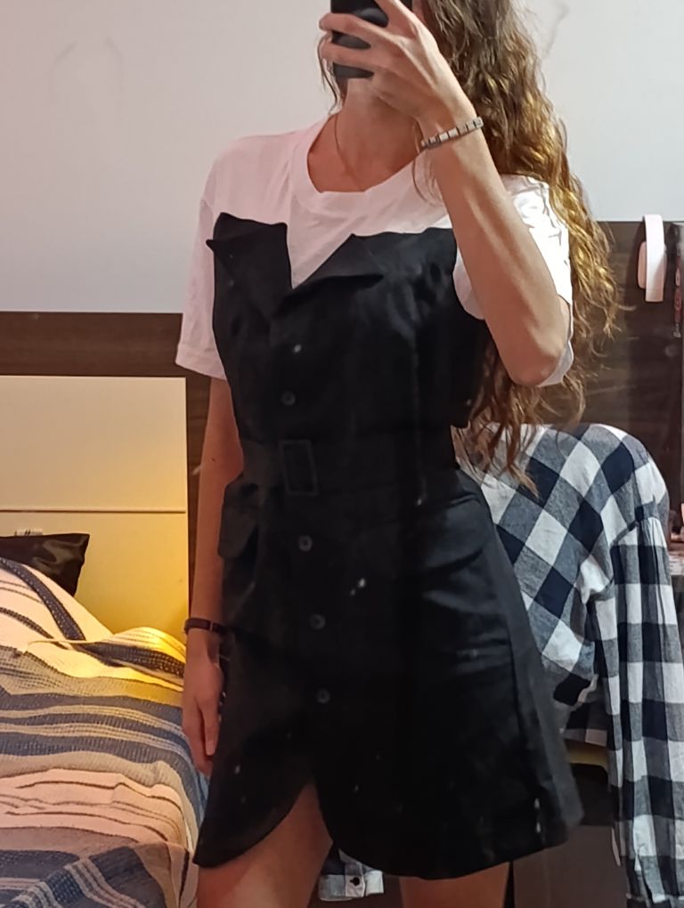 Siyah Mini Elbise — görsel 3/3