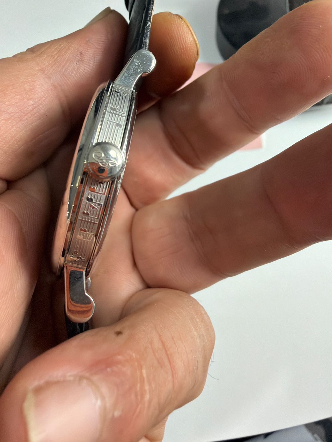 Breguet Siyah Deri Erkek Kol Saati — görsel 3/9