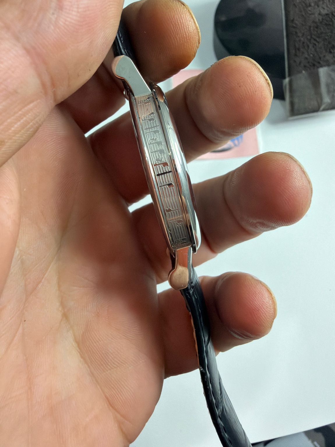 Breguet Siyah Deri Erkek Kol Saati — görsel 4/9