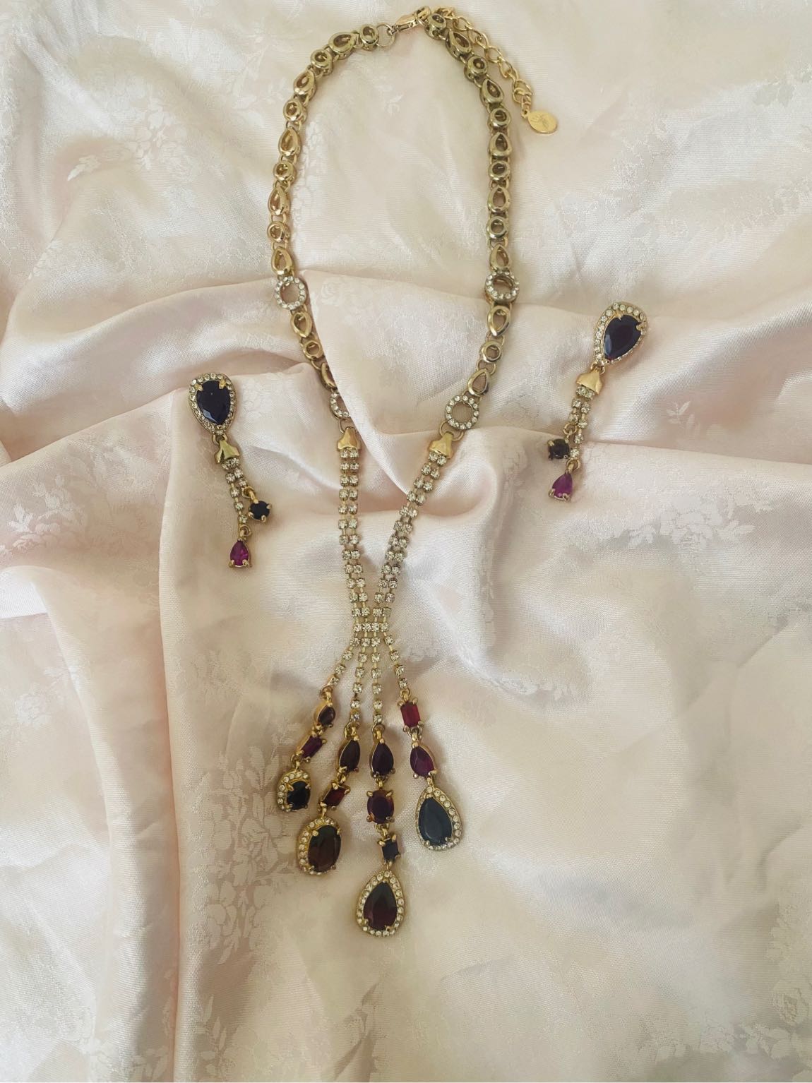 Accessorize Taşlı Kolye ve Küpe Seti — görsel 2/3