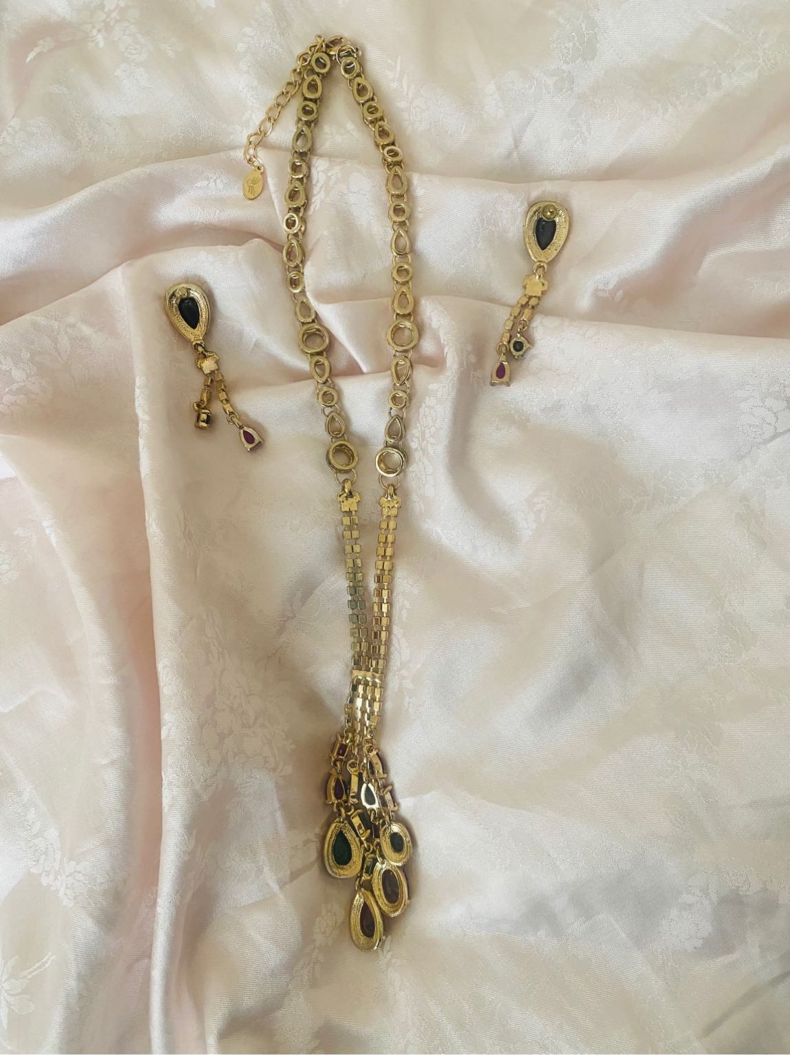 Accessorize Taşlı Kolye ve Küpe Seti — görsel 3/3