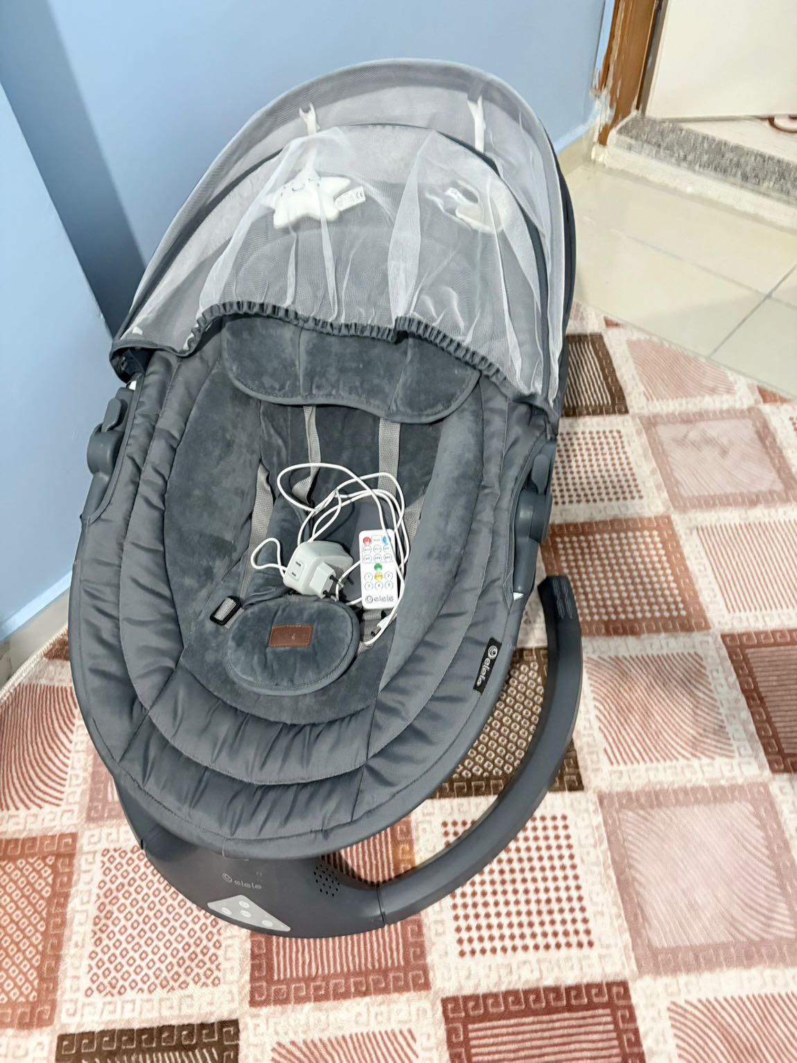 Bebek Ana Kucağı Sallanan Sandalye — görsel 6/6
