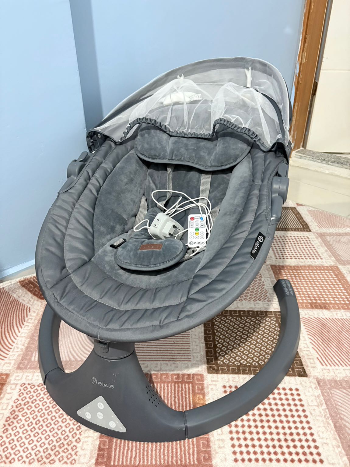 Bebek Ana Kucağı Sallanan Sandalye — görsel 2/6