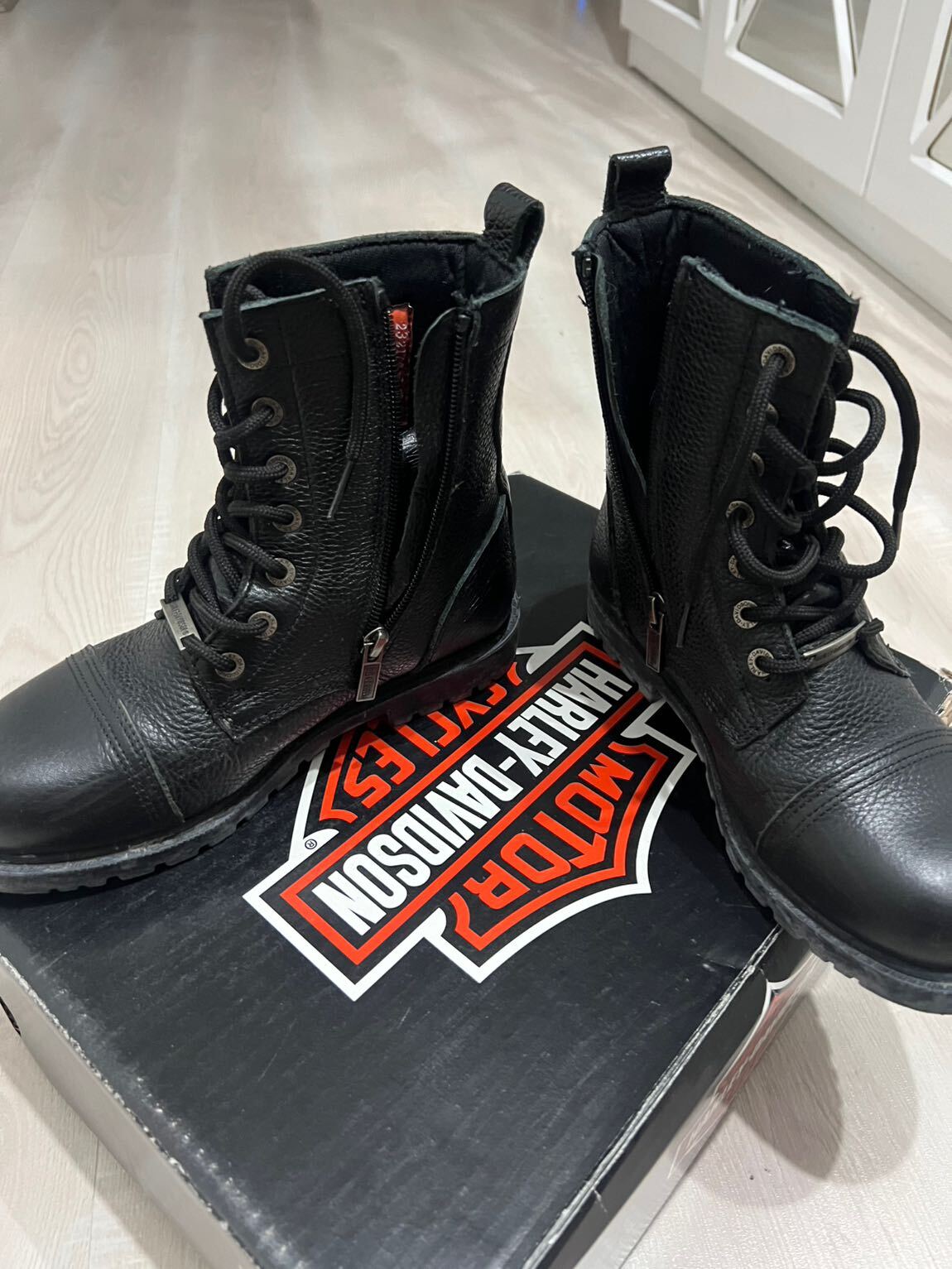 Harley Davidson Siyah Bot — görsel 4/7