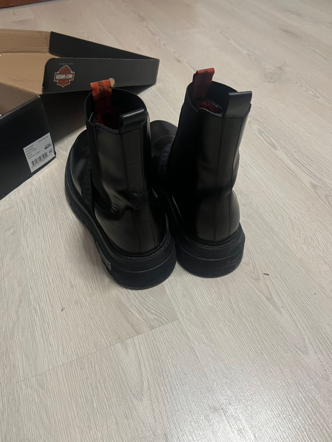 Harley Davidson Siyah Bot — görsel 4/12