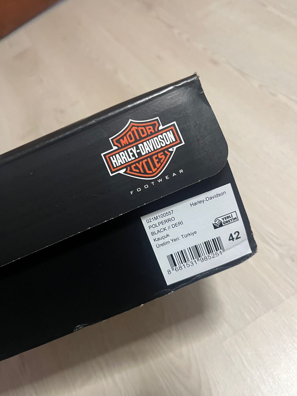 Harley Davidson Siyah Bot — görsel 11/12