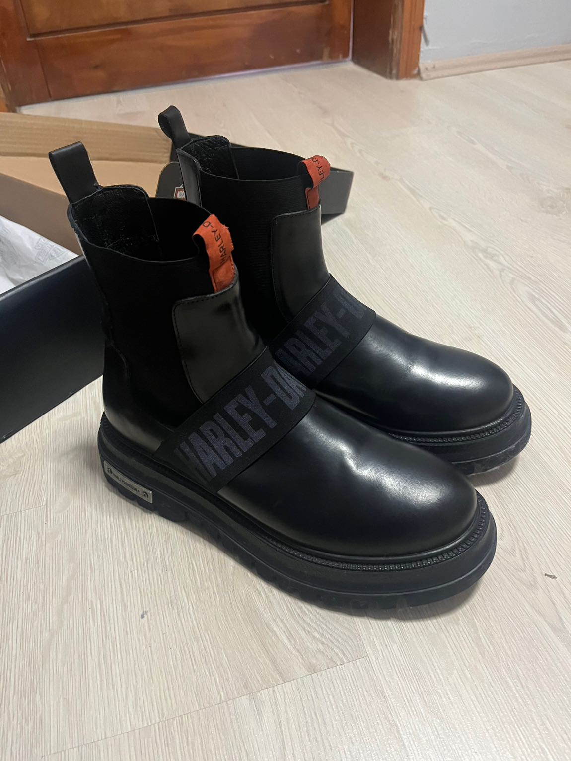 Harley Davidson Siyah Bot — görsel 3/12