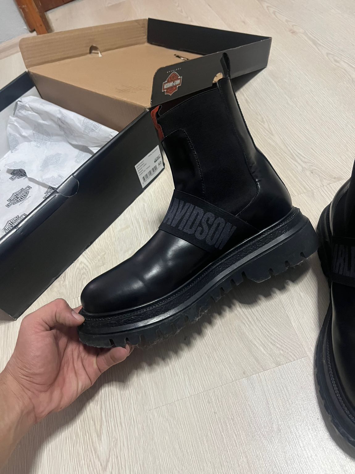 Harley Davidson Siyah Bot — görsel 6/12