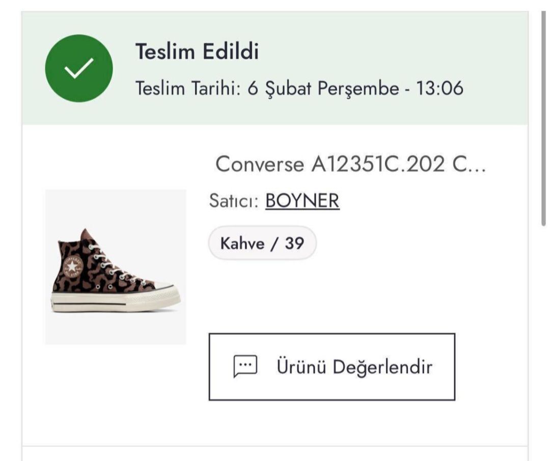 Converse Leopar Desenli Spor Ayakkabı — görsel 5/6
