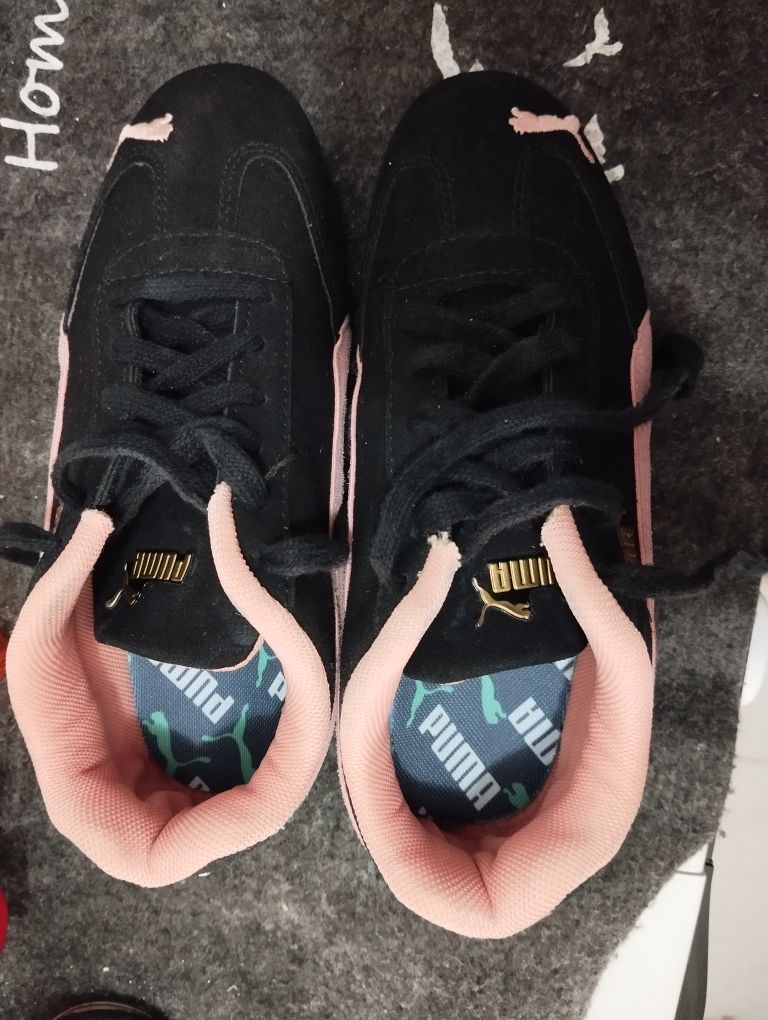 Orjinal Puma Siyah Pembe Spor Ayakkabı — görsel 4/6