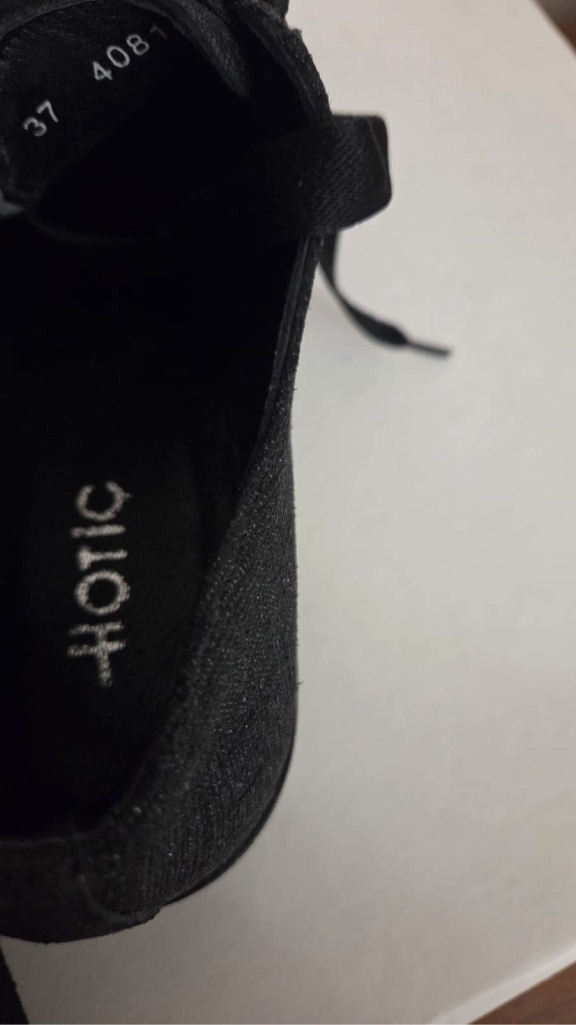 Hotiç Siyah Kadın Sneaker — görsel 4/4